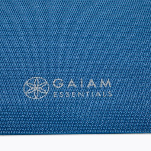 Gaiam Yoga-Matte Navy 6 mm blau 63314