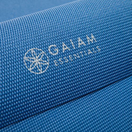Gaiam Yoga-Matte Navy 6 mm blau 63314
