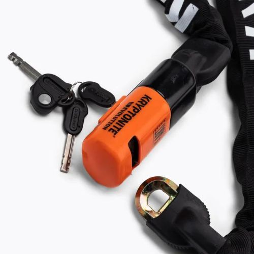 Kryptonite Evolution 1090 Integrierte Kette Fahrradschloss schwarz 1090