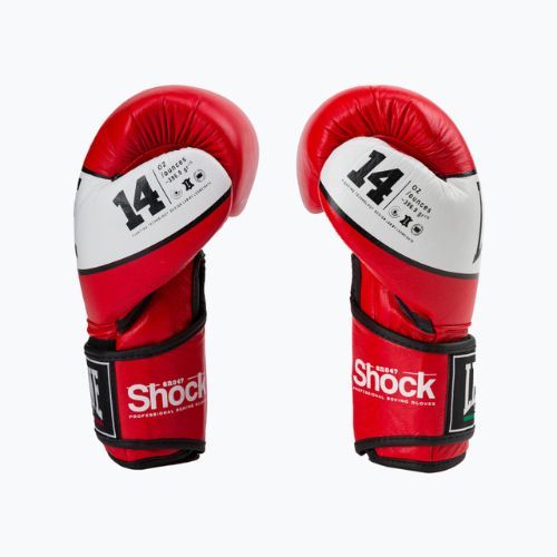 Leone 1947 Schock rote Boxhandschuhe GN047