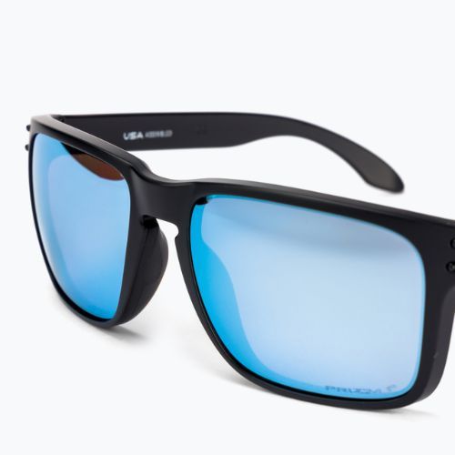 Oakley Holbrook XL Sonnenbrille schwarz und blau 0OO9417