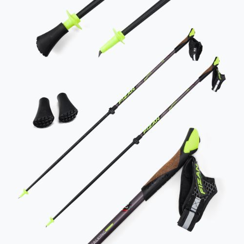 FIZAN Speed Race gelb S20 7528 Nordic Walking Stöcke
