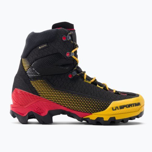 Herren La Sportiva Aequilibrium ST GTX Hochgebirgsstiefel schwarz/gelb 31A999100