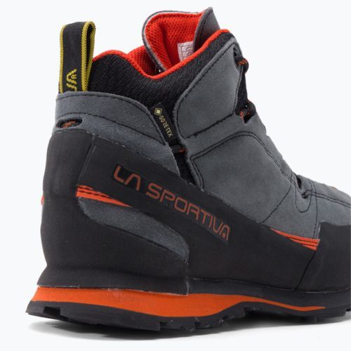 La Sportiva Herren-Trekkingschuhe Boulder X Mid grau-orange 17E900304