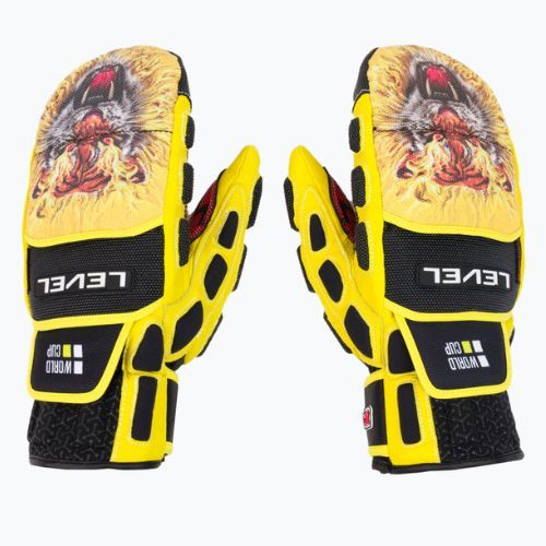 Herren Level Worldcup Cf Mitt Gelb 3009 Skihandschuhe