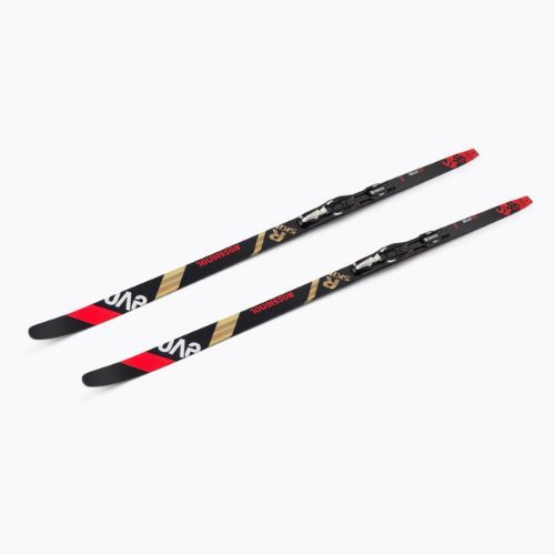 Herren-Langlaufskier Rossignol Evo XC 55 R-Skin + Control SI red/black