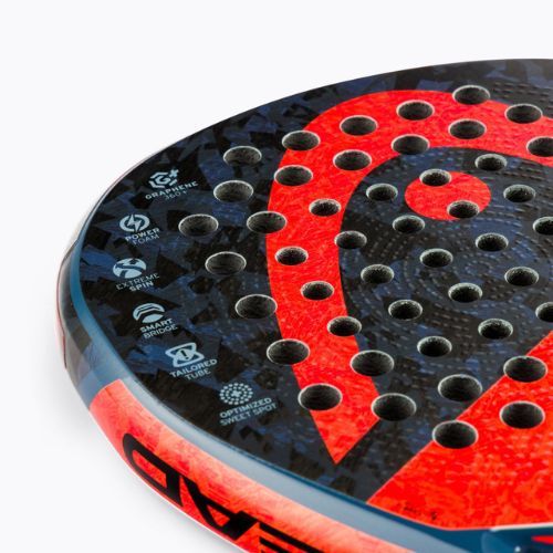 HEAD Paddelschläger Graphene 360+ Delta Hybrid mit CB rot/schwarz 228100