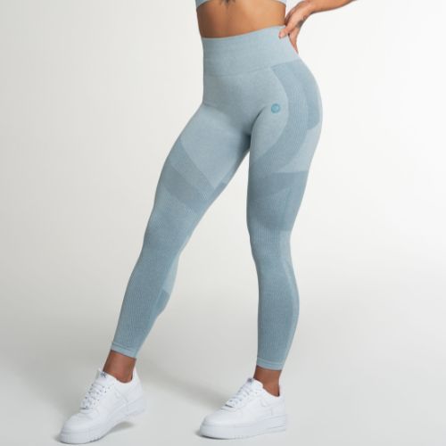 Damen-Leggings Gym Glamour Fusion blau 336
