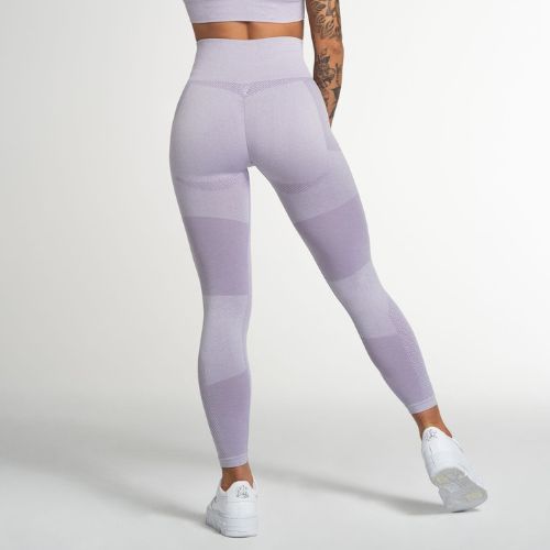 Damen Gym Glamour Fusion Leggings lila 335