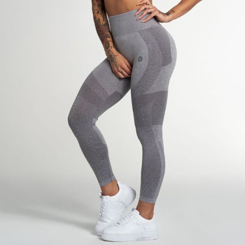 Damen-Leggings Gym Glamour Fusion grau 331