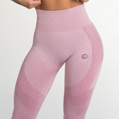 Damen-Leggings Gym Glamour Fusion rosa 332