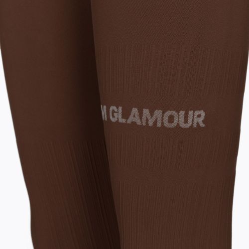 Women's Gym Glamour Push-up Leggings braun 370