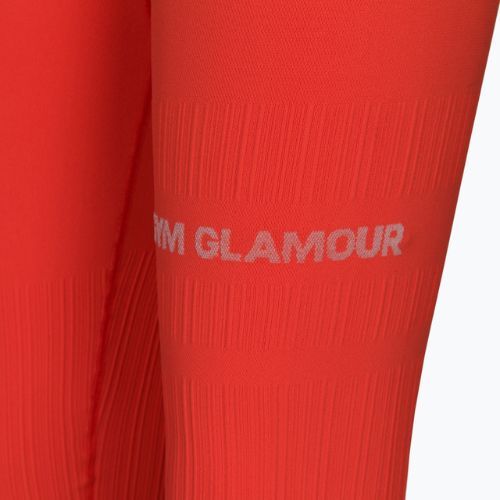 Women's Gym Glamour Push-up Leggings orange 369