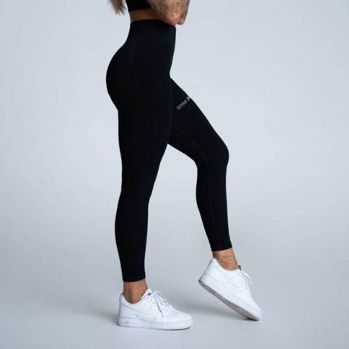 Women's Gym Glamour Push-up Leggings schwarz 311
