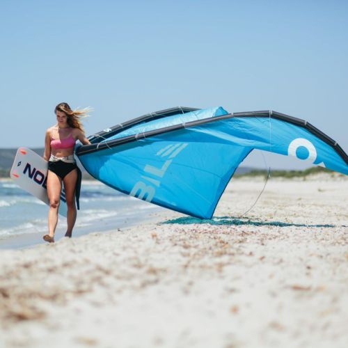 Nobile The One blau kitesurfing drachen