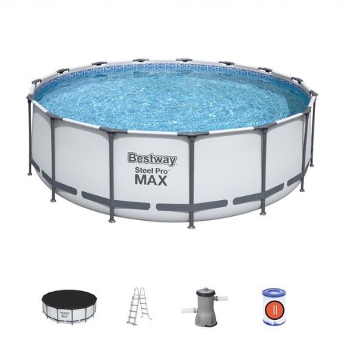 Schwimmbecken Bestway 457 cm Steel Pro Max 56438