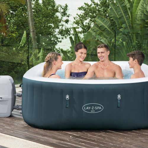 Bestway Lay-Z-Spa Ibiza aufblasbarer Pool mit Hydromassage 60015