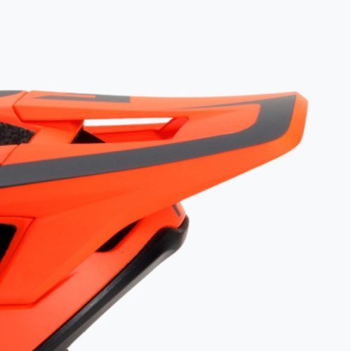 FOX Dropframe Pro Fahrradhelm Dvide orange und schwarz 29396