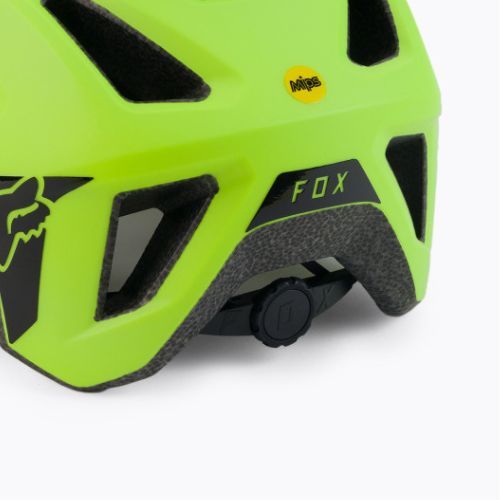 FOX Fahrradhelm Mainframe Trvrs gelb 28424_130_M