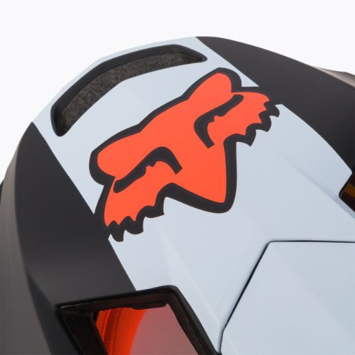 FOX Proframe Blocked Fahrradhelm schwarz-orange 29398