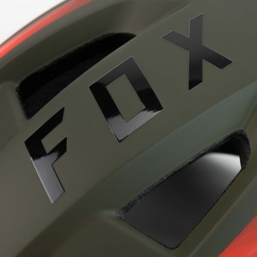FOX Speedframe Pro Fade grün-orange Fahrradhelm 29463_099_L