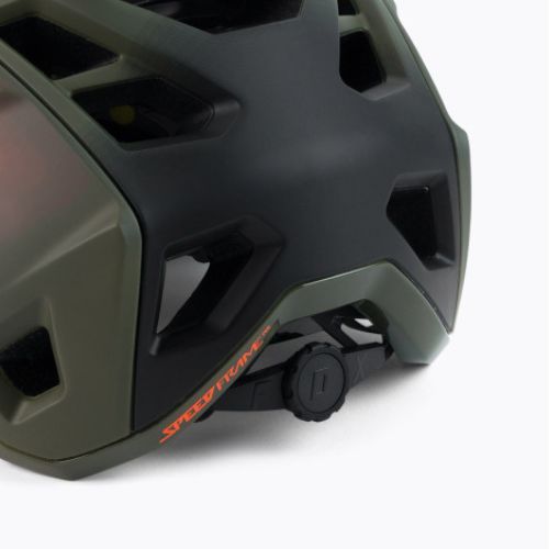 FOX Speedframe Pro Fade grün-orange Fahrradhelm 29463_099_L