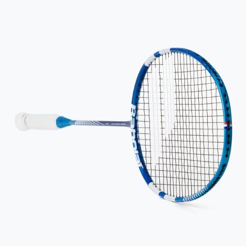 Badmintonschläger BABOLAT 22 Satelite Origin Essential Strung FC blau 191369