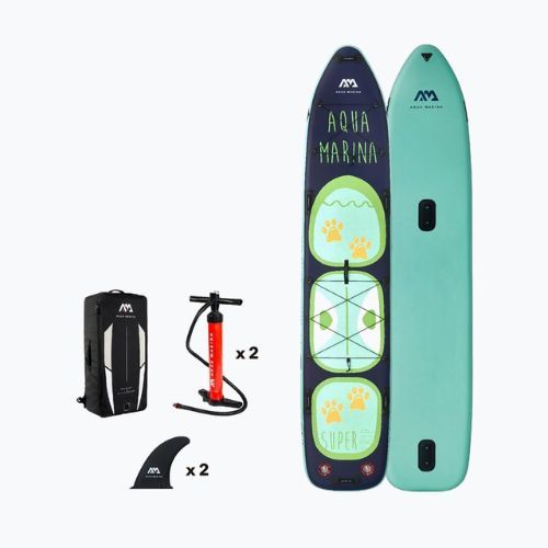 Aqua Marina Super Trip Tandem SUP Brett 4.27m grün BT-20ST02