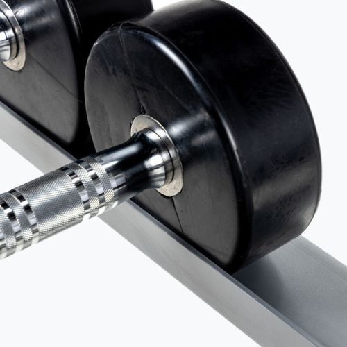 TOORX Kurzhantelset mit Ständer 5-18 kg 483