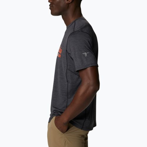 Columbia Titan Pass Graphic Tee Herren-Trekking-Shirt schwarz 1991471