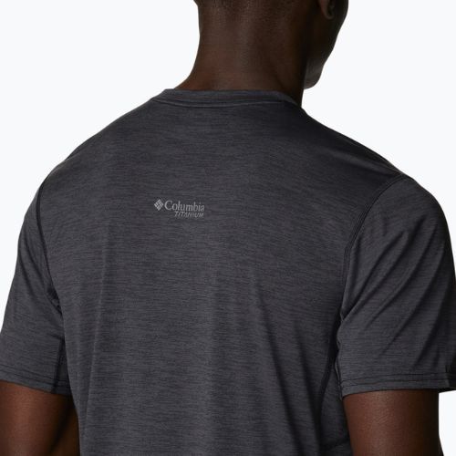 Columbia Titan Pass Graphic Tee Herren-Trekking-Shirt schwarz 1991471