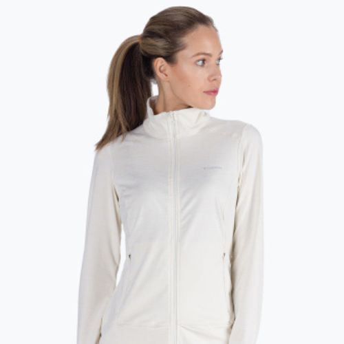 Columbia Damen Weekend Adventure Fleece-Sweatshirt weiß 1959023
