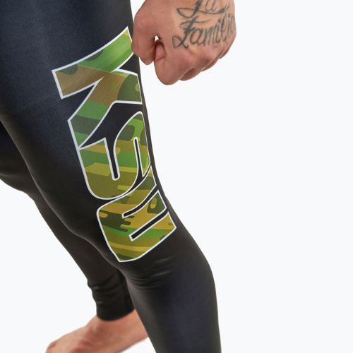 Herren MMA Leggings KSW Camo schwarz