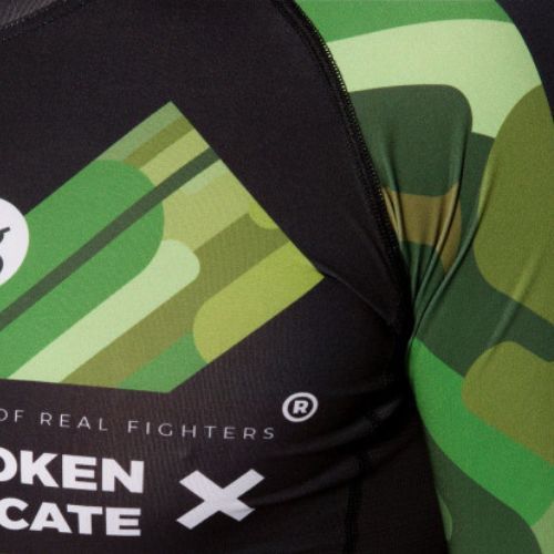 Herren KSW Camo LS Rashguard schwarz