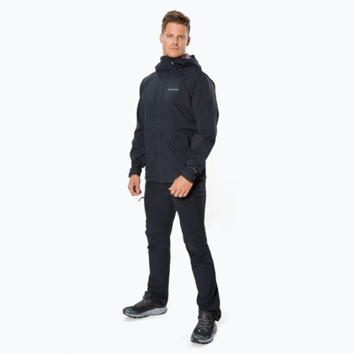 Columbia Herren Earth Explorer Shell Regenjacke schwarz 010 1988612