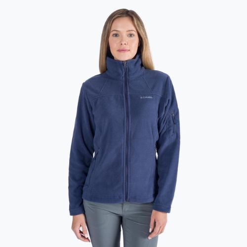 Columbia Fast Trek II Damen Fleece-Sweatshirt navy blau 1465351