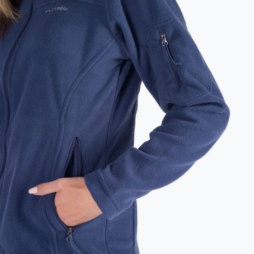 Columbia Fast Trek II Damen Fleece-Sweatshirt navy blau 1465351