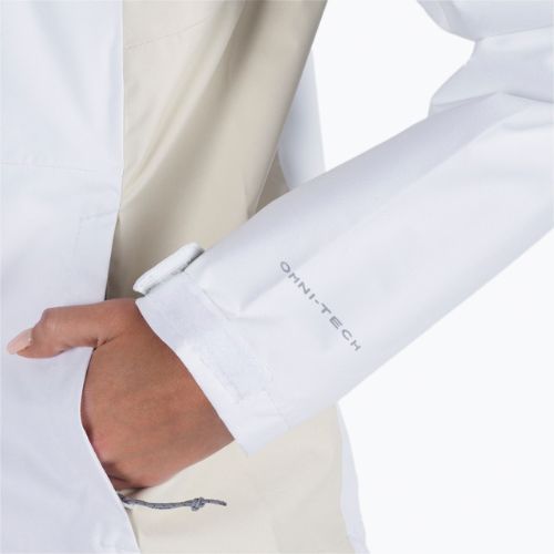 Columbia Damen Hikebound 100 Regenjacke weiß 1989253