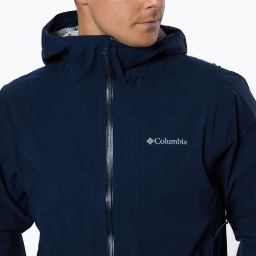 Columbia Omni-Tech Ampli-Dry 464 Männer Membran regen Jacke marineblau 1932854