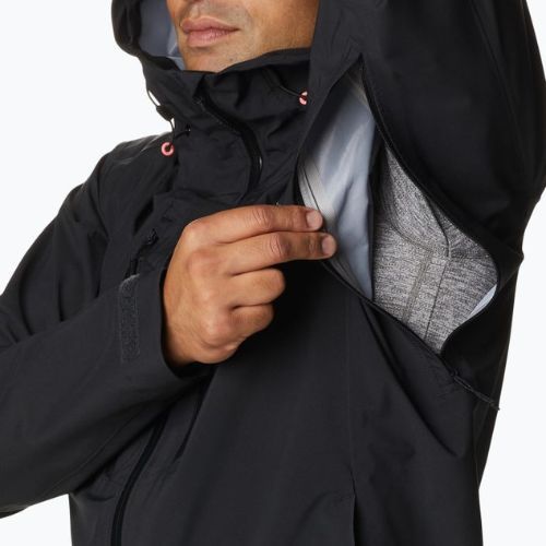 Columbia Peak Creek Shell 010 Herren Regenjacke schwarz 1988892