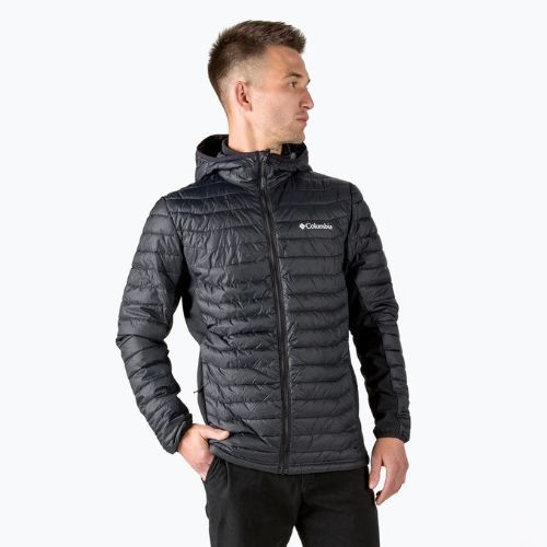 Columbia Powder Pass Hooded 010 Herren Daunenjacke schwarz 1773271