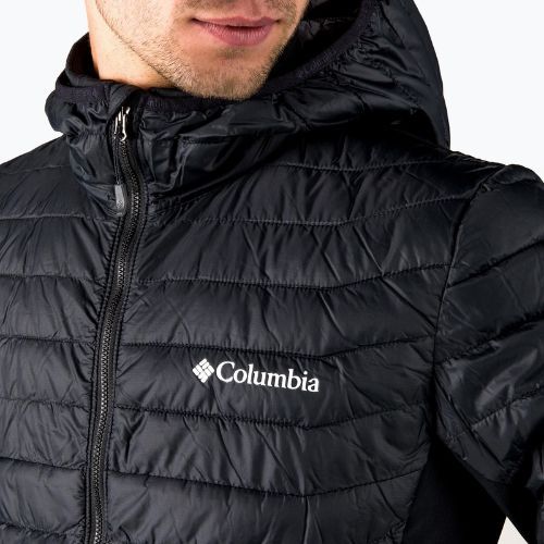 Columbia Powder Pass Hooded 010 Herren Daunenjacke schwarz 1773271