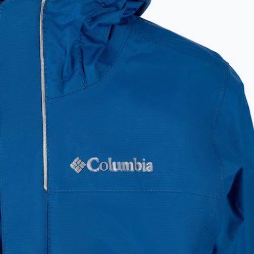 Columbia Watertight Kinder Regenjacke mit Membran blau 1580641
