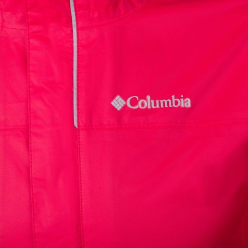 Columbia Watertight Kinder Regenjacke mit Membran rot 1580641