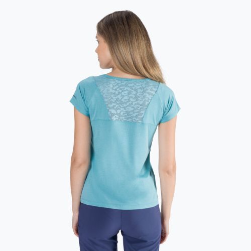 Columbia Peak To Point II Damen Trekking T-Shirt Blau 1885463