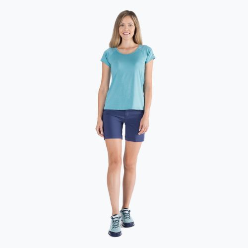 Columbia Peak To Point II Damen Trekking T-Shirt Blau 1885463