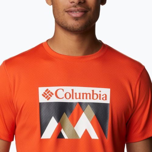 Columbia Rules M Grph Herren-Trekkinghemd rot 1533291