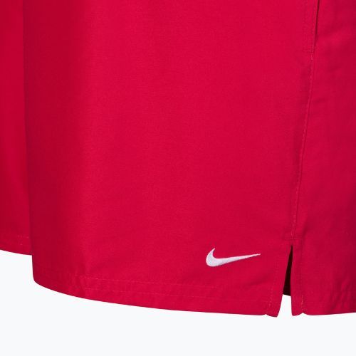 Herren Nike Essential 5" Volley Badeshorts rot NESSA560-614