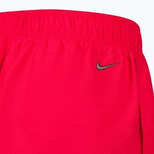 Herren Nike Logo Solid 5" Volley Schwimmshorts rot NESSA566-614