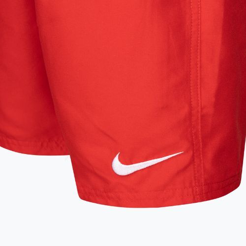Nike Essential 4" Volley Kinder-Badeshorts rot NESSB866-614